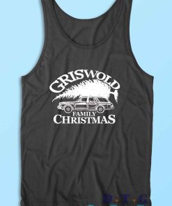 Griswold Family Christmas Tank Top Color Black