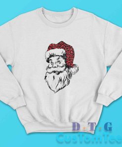 Leopard Santa Sweatshirt