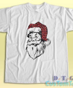 Leopard Santa T-Shirt