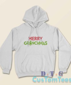 Merry Grinchmas Hoodie Color White