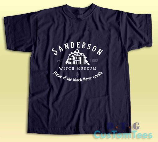 Sanderson Witch Museum T-Shirt Color Navy