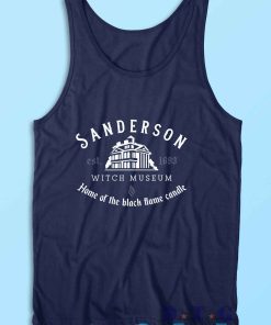 Sanderson Witch Museum Tank Top Color Navy