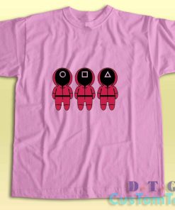 Squid Games T-Shirt Color Pink