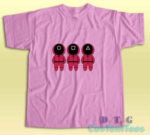 Squid Games T-Shirt Color Pink