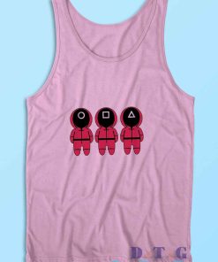 Squid Games Tank Top Color Pink