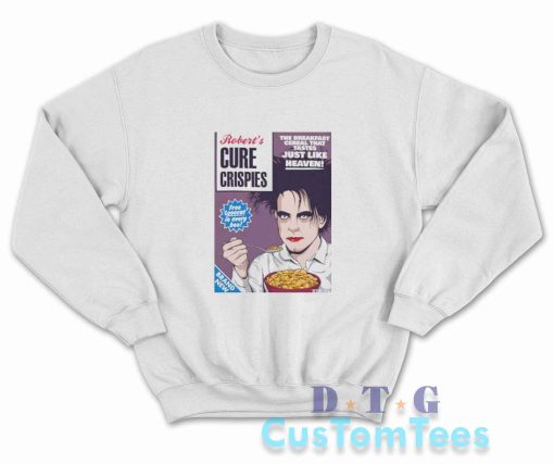 Cure Crispies Sweatshirt Color White