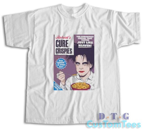 Cure Crispies T-Shirt Color White