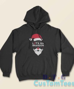 Lets Go Brandon Christmas Hoodie Color Black