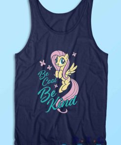 My Little Pony Fluttershy Tank Top Color Navy