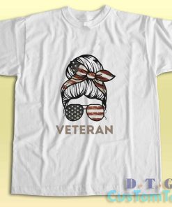 Proud Female Veteran T-Shirt