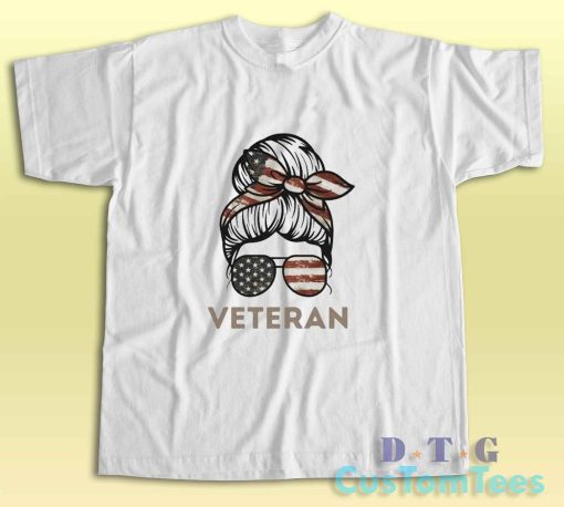 Proud Female Veteran T-Shirt