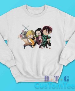 Tanjiro Band Chibi Demon Slayer Sweatshirt