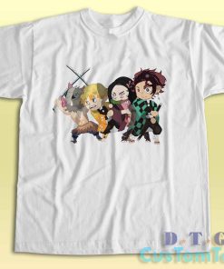 Tanjiro Band Chibi Demon Slayer T-Shirt