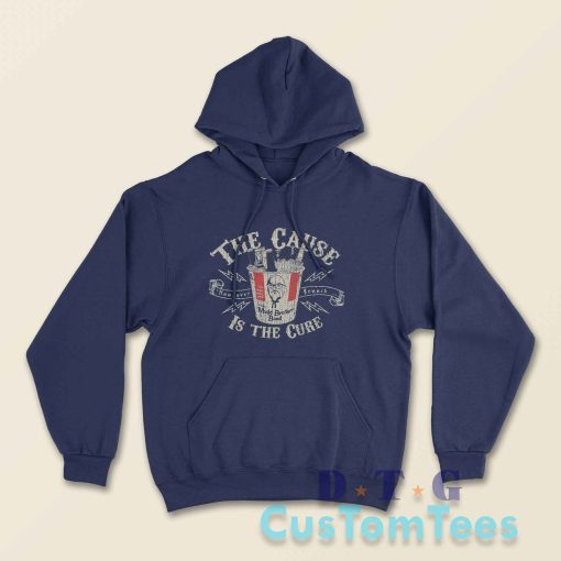 The Cause Is The Cure Mudd Brothers Hoodie Color Navy