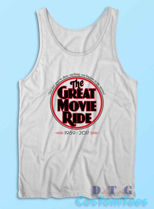 The Great Movie Ride 1989-2017 Tank Top