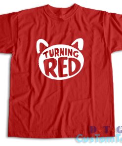 Turning Red T-Shirt Color Red