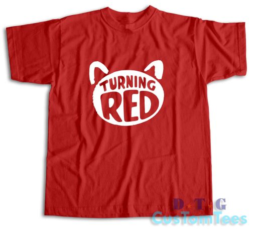 Turning Red T-Shirt Color Red