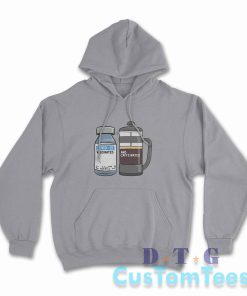 Vaccinated And Caffeinated Hoodie