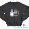 Vaccinated And Caffeinated Sweatshirt