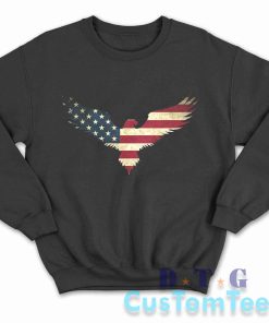 Bald Eagle America Sweatshirt