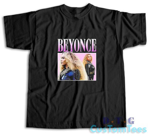 Beyonce Photo Super Bowl T-Shirt