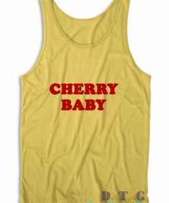 Cherry Baby Tank Top Color Yellow