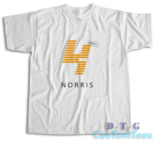 Lando Norris T-Shirt Color White