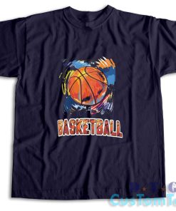 Basketball T-Shirt Color Navy