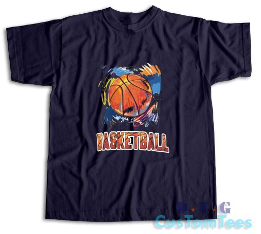 Basketball T-Shirt Color Navy