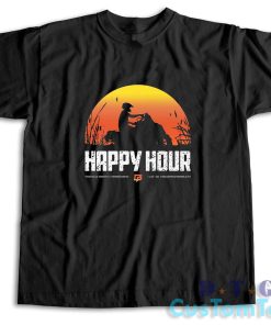 Braydon Price Happy Hour Sunset T-Shirt Color Black