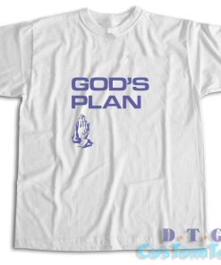 Darke Gods Plan Praying Hands T-Shirt