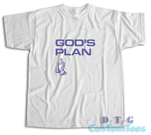 Darke Gods Plan Praying Hands T-Shirt