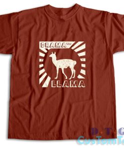 Dramatic Llama T-Shirt