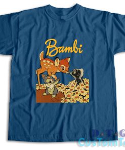 Bambi T-Shirt Color Blue