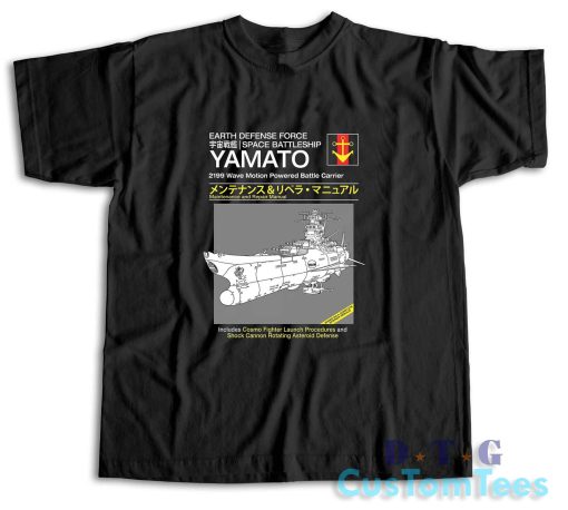 Battleship Yamato Service And Repair T-Shirt