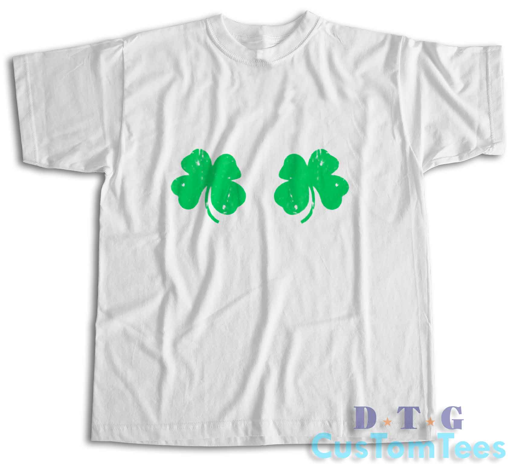 Double D Boobs Shamrock Merch & Gifts for Sale