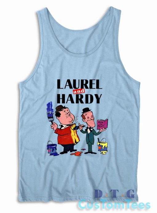 Laurel And Hardy Tank Top