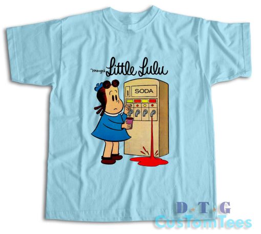 Little Lulu T-Shirt Color Light Blue