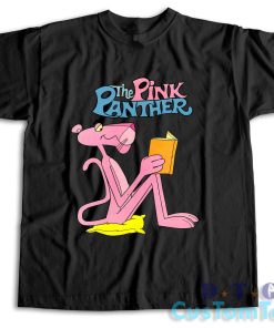 The Pink Panther T-Shirt Color Black