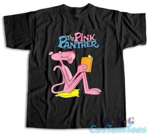 The Pink Panther T-Shirt Color Black