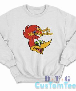 Woody Woodpecker Sweatshirt Color White