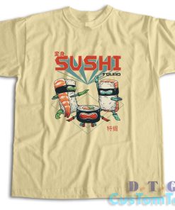 Sushi Squad T-Shirt Color Cream