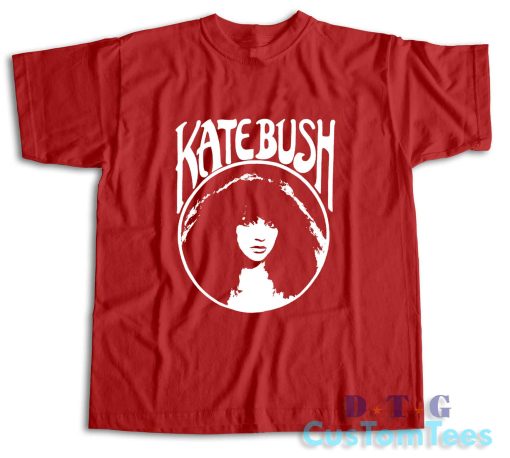 Kate Bush T-Shirt Color Red