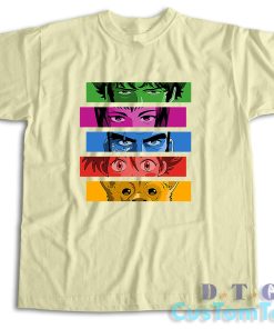 Too Good Too Bad Cowboy Bebop T-Shirt Color Cream