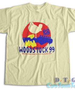 Woodstock 99 T-Shirt Color Cream