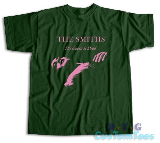 The Smiths The Queen is Dead T-Shirt Color Dark Green