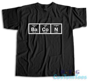 Bacon T-Shirt Color Black