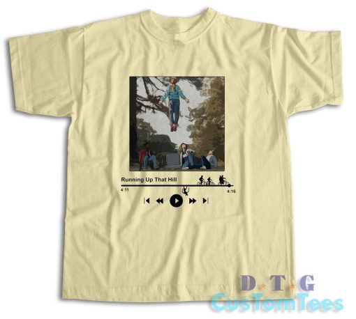 Running Up That Hill Max T-Shirt Color Cream