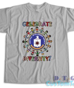 Celebrate Diversity T-Shirt Color Grey