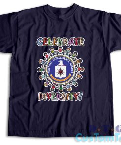 Celebrate Diversity T-Shirt Color Navy